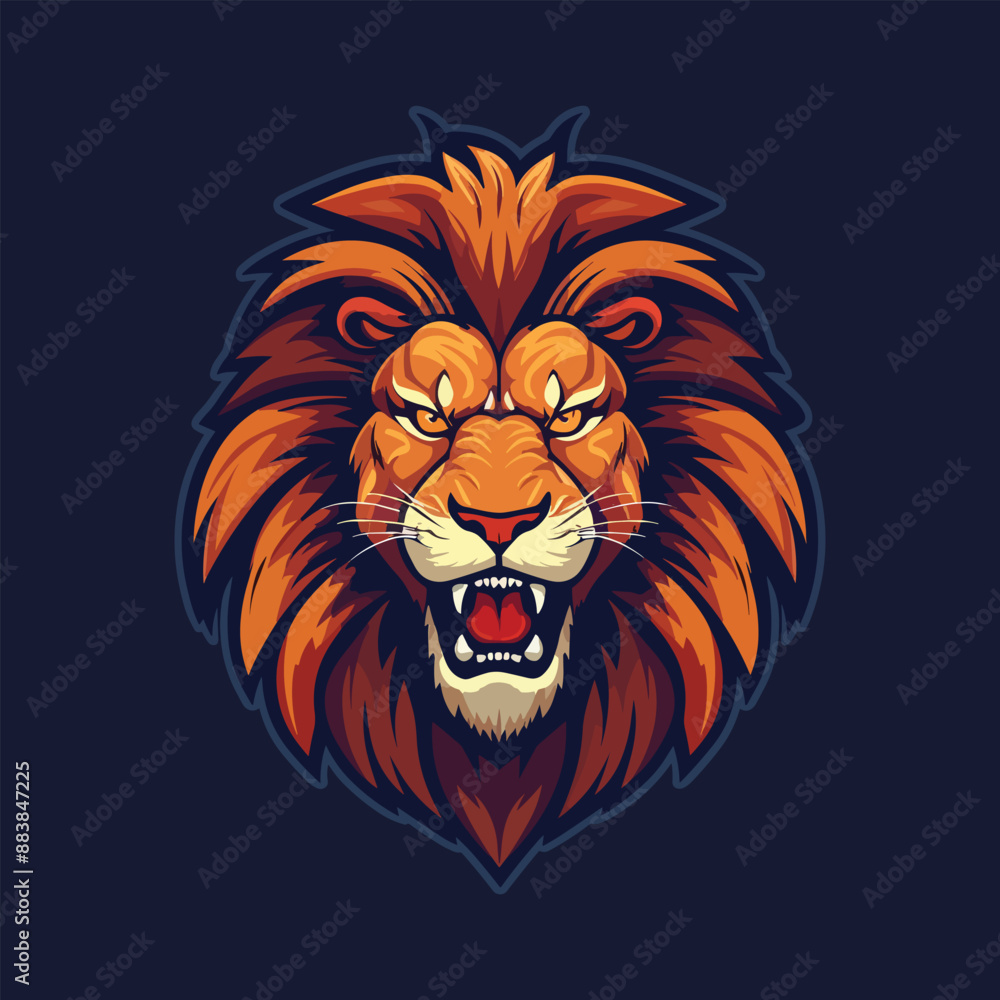 lion head vector lion head vector