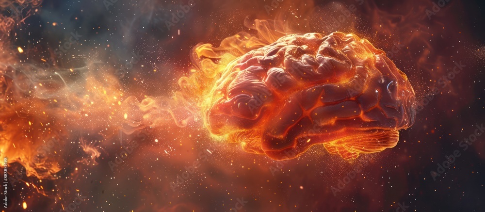 Burning Brain in a Fiery Cosmos Burning Brain in a Fiery Cosmos