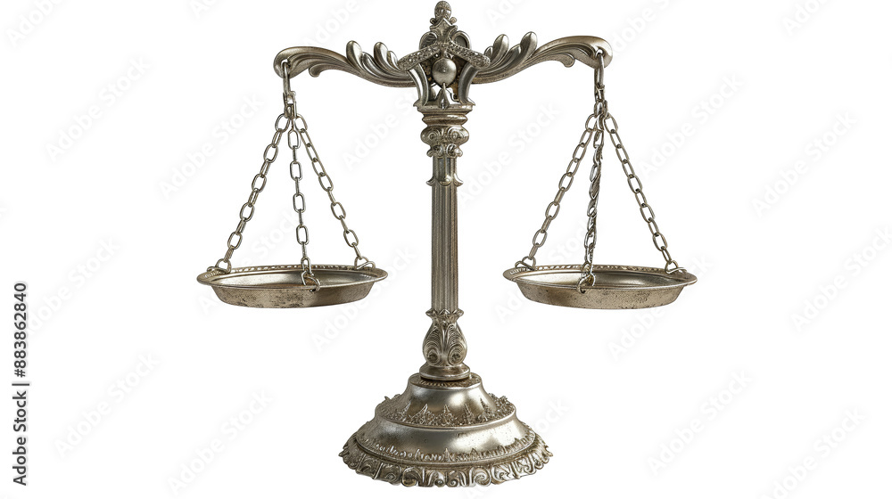 Antique Brass Scale of Justice Antique Brass Scale of Justice