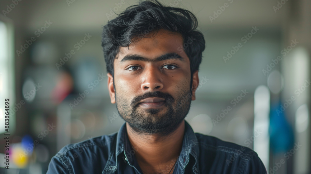 portrait of an Indian engineer looking at camera portrait of an Indian engineer looking at camera