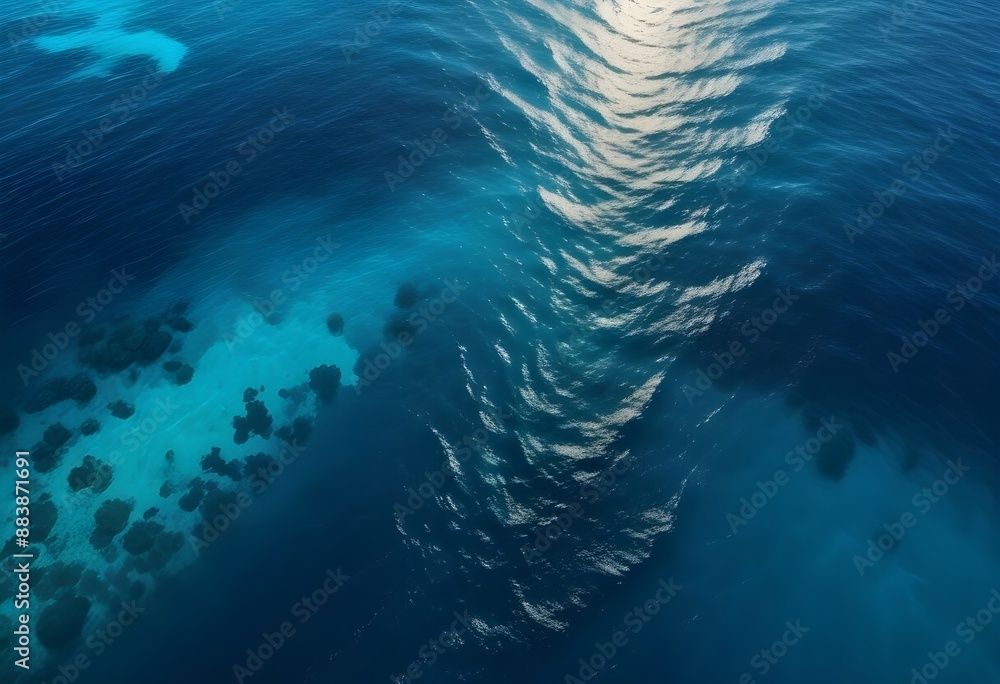 Beautiful beach scenery, high angle view of the sea Beautiful beach scenery, high angle view of the sea