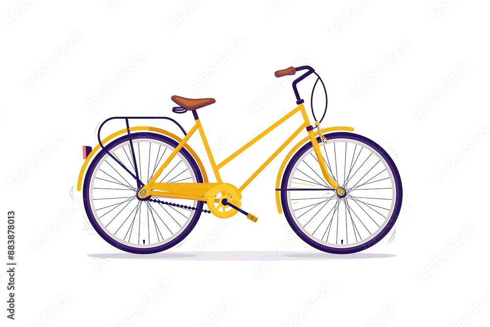 Fototapeta premium Bicycle Illustration.