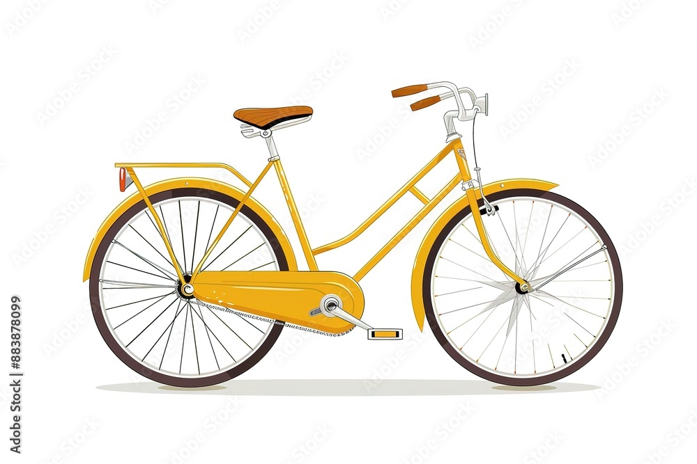 Fototapeta premium Bicycle Illustration.