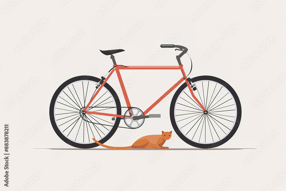 Bicycle Illustration. Bicycle Illustration.