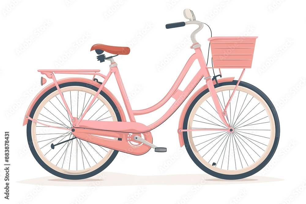Fototapeta premium Bicycle Illustration.