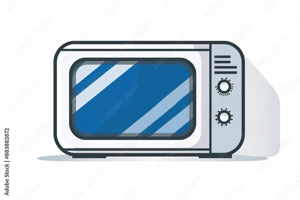 Microwave Icon illustration. Microwave Icon illustration.