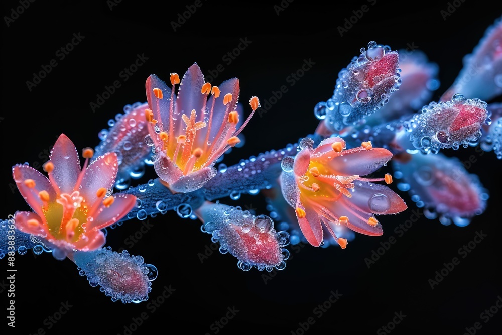 Fototapeta premium Micrscopic capture abstract UHD wallpaper