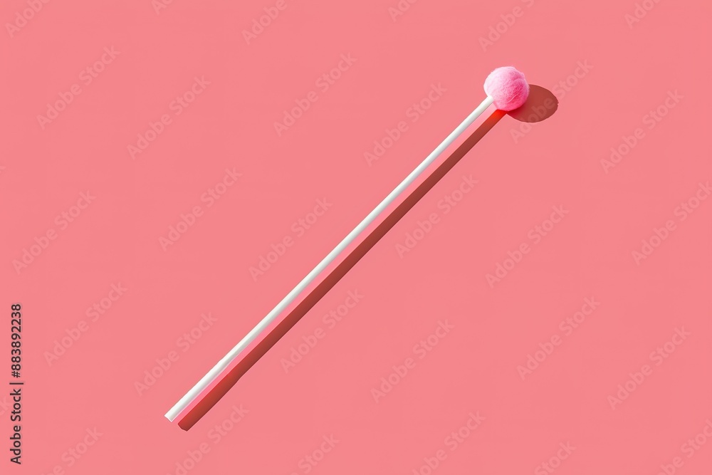 New clean cotton swab New clean cotton swab