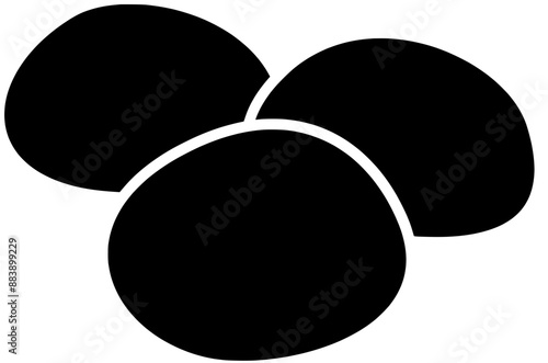 japan illustration daifuku silhouette dessert logo japanese icon mochi outline food sweet delicious traditional cream soft fruit rice asian shape confectionery tasty asia for vector graphic background