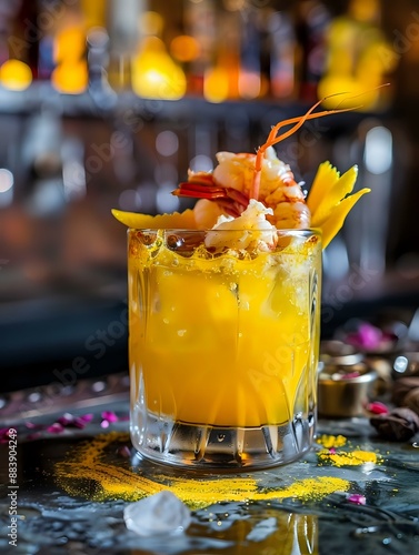 Exquisite Garnish Elevates the Experience