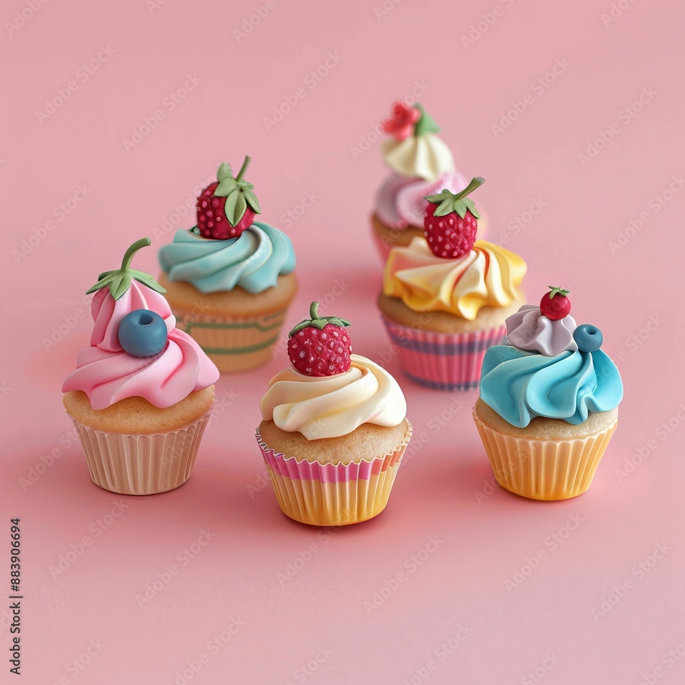 cupcake with frosting and sprinkles cupcake with frosting and sprinkles