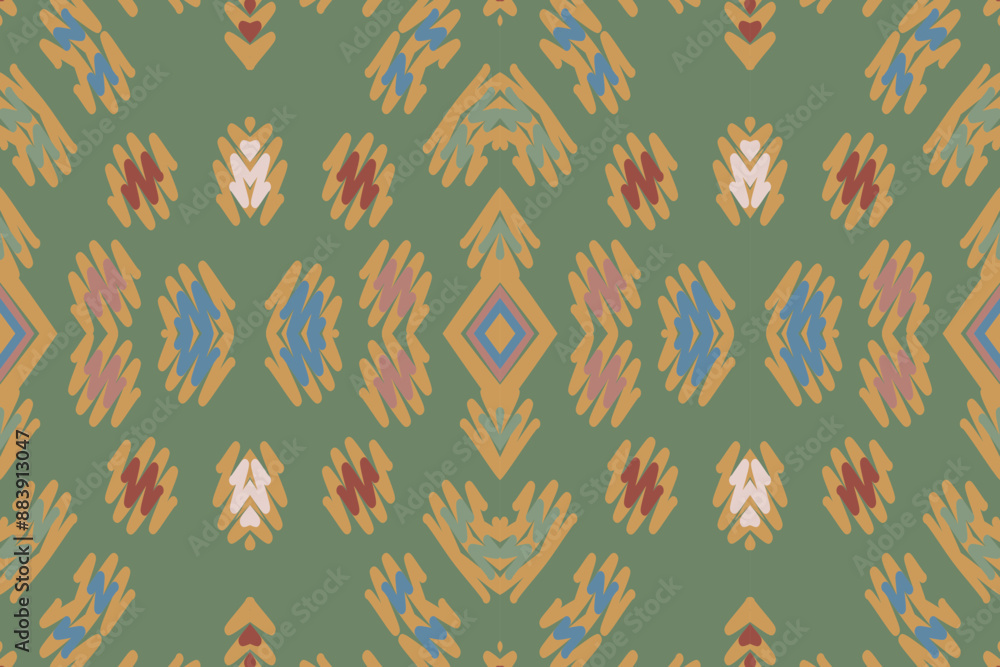 Aztec style tribal seamless background pattern African indian scandinavian mexican wallpaper clothing batik. ikat folk pattern geometric ethnic ornament Aztec style tribal seamless background pattern African indian scandinavian mexican wallpaper clothing batik. ikat folk pattern geometric ethnic ornament