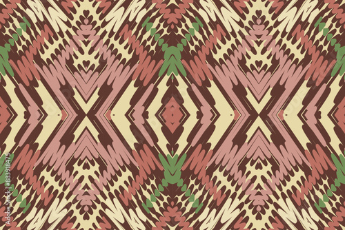 Aztec style tribal seamless background pattern African indian scandinavian mexican wallpaper clothing batik. ikat folk pattern geometric ethnic ornament