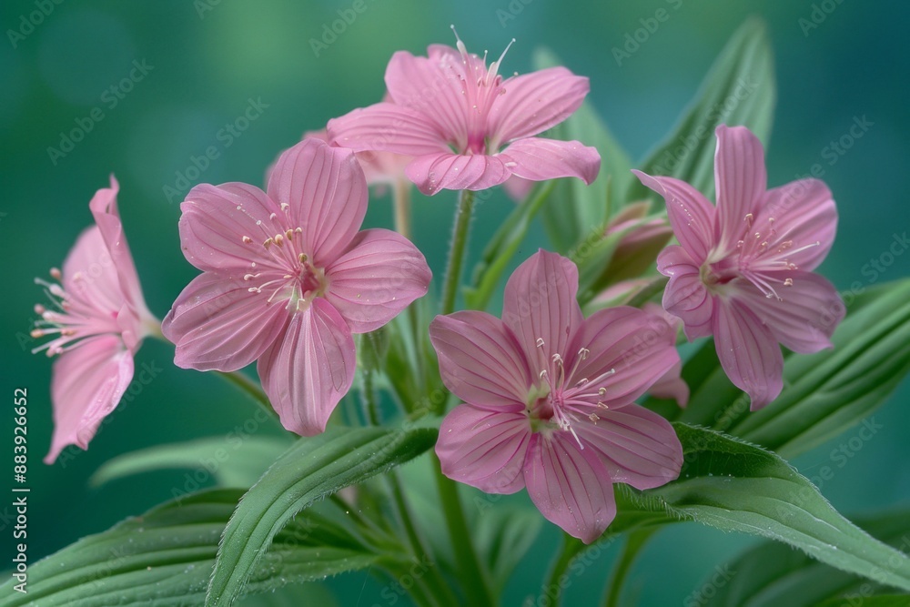 Beautiful Pink Flowers in Bloom Beautiful Pink Flowers in Bloom