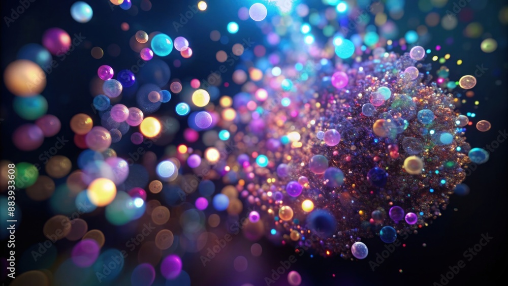 Abstract bokeh background. Bright shine, explosion. Abstract bokeh background. Bright shine, explosion.