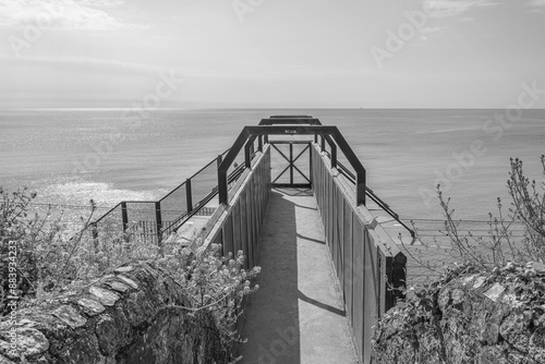 Photography Dublin, Ireland - May 12 2024 Dalkey coast in South Dublin