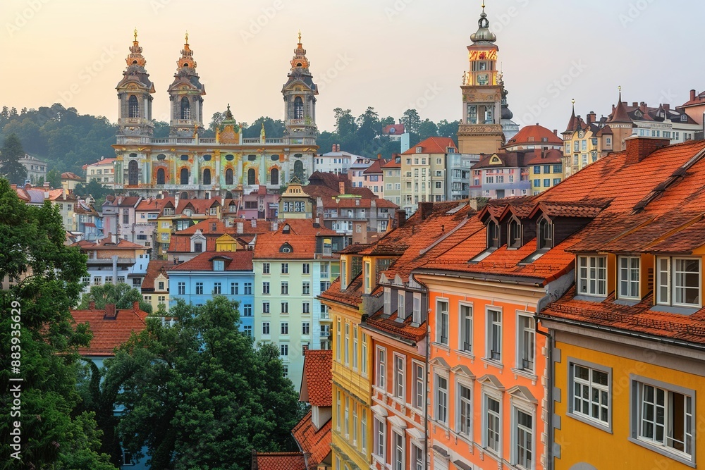 Obraz premium Stainless glass elements UHD wallpaper