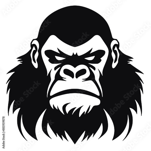 awesome mad gorilla logo design