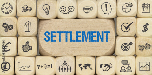 Tableau sur toile Settlement