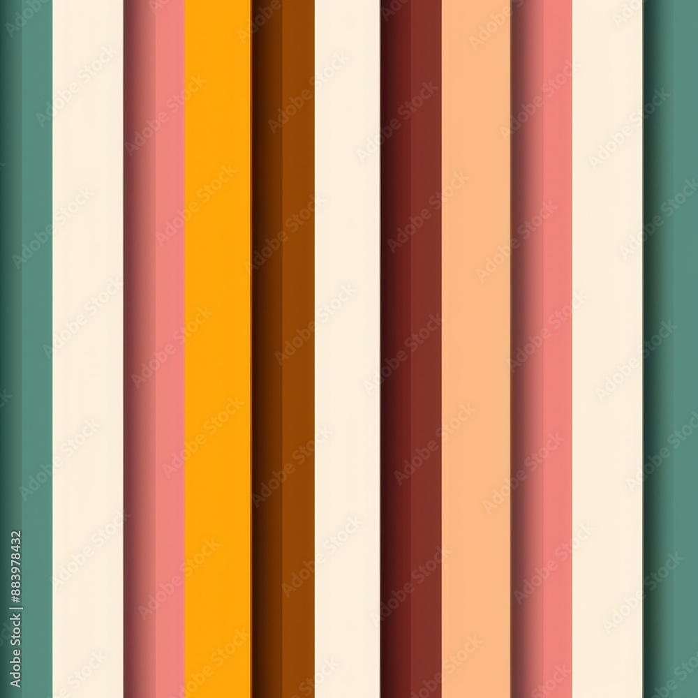 A colorful striped background with a white stripe A colorful striped background with a white stripe