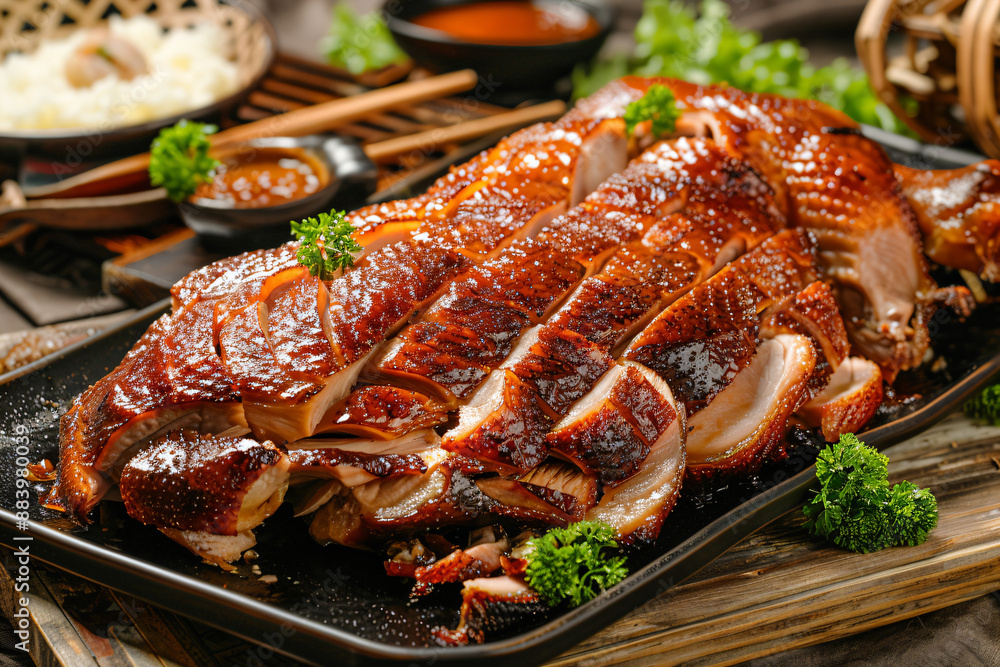 Roasted Duck with Crispy Skin. Roasted Duck with Crispy Skin.