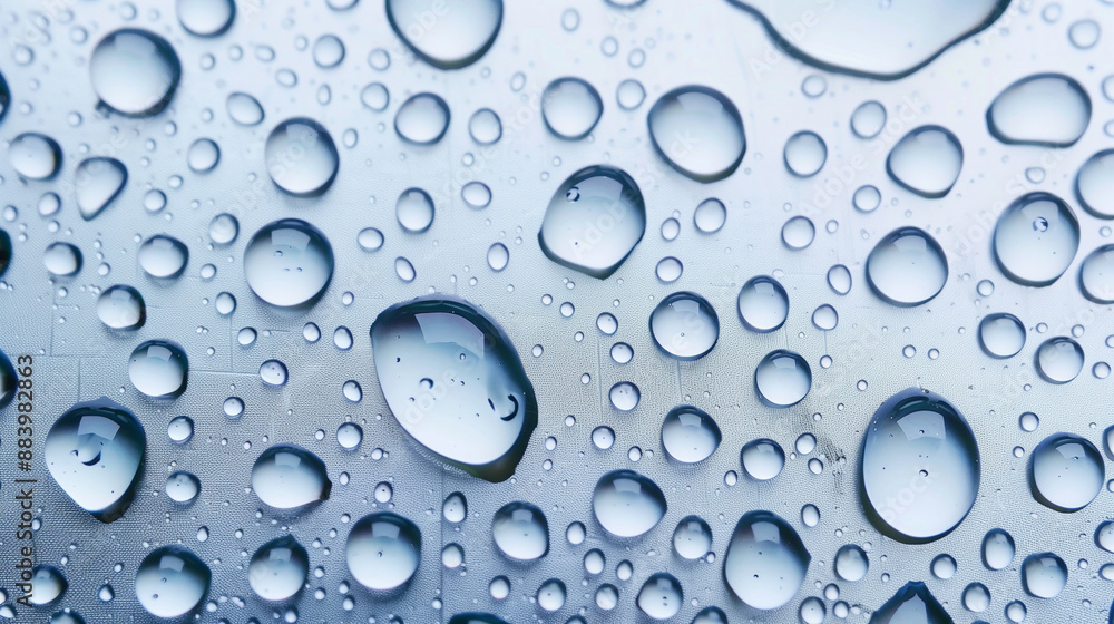 Capture a vibrant studio image featuring water droplets against a clean white background Capture a vibrant studio image featuring water droplets against a clean white background