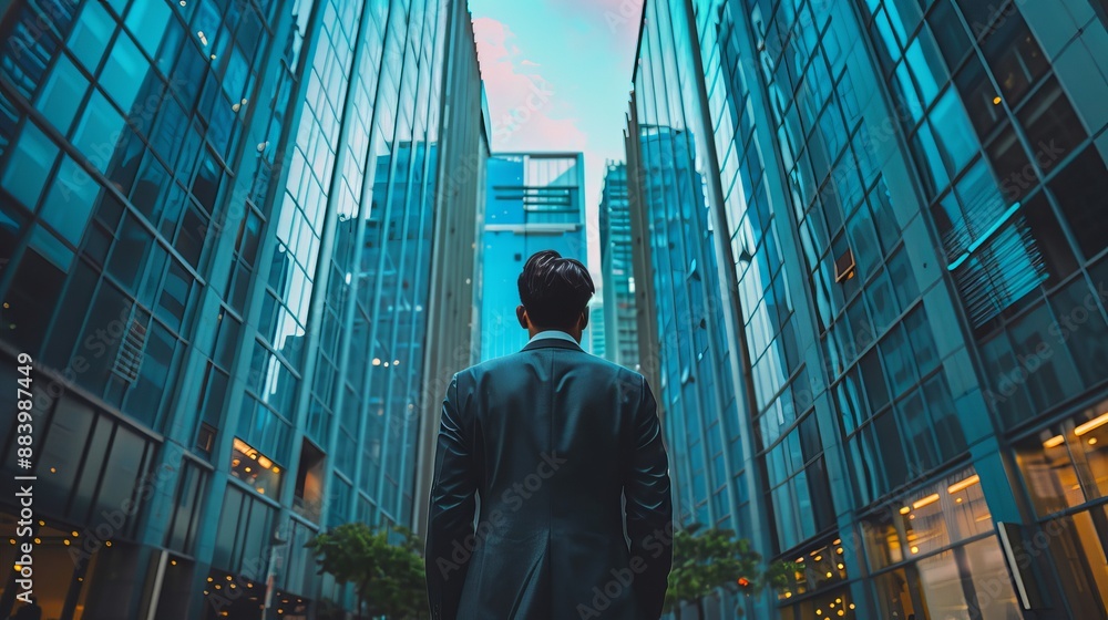 Corporate Strategy and Financial Freedom Concept Corporate Strategy and Financial Freedom Concept