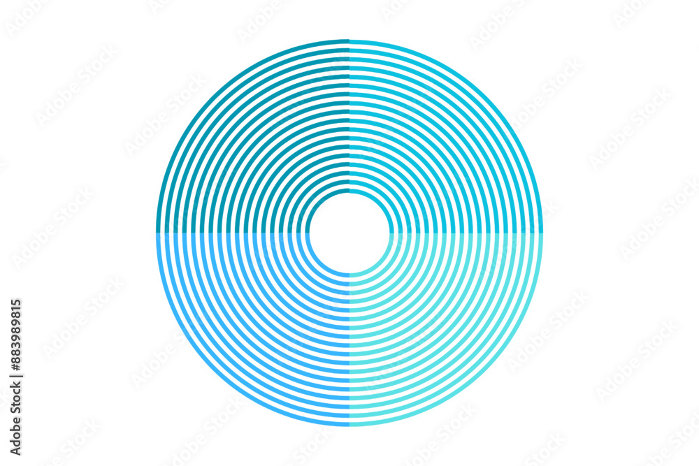 Repetitive Circular Rings Geometric Pattern - Abstract Vector Art Illustration with Radial Loops and Hoops, Minimalist Digital Texture Repetitive Circular Rings Geometric Pattern - Abstract Vector Art Illustration with Radial Loops and Hoops, Minimalist Digital Texture