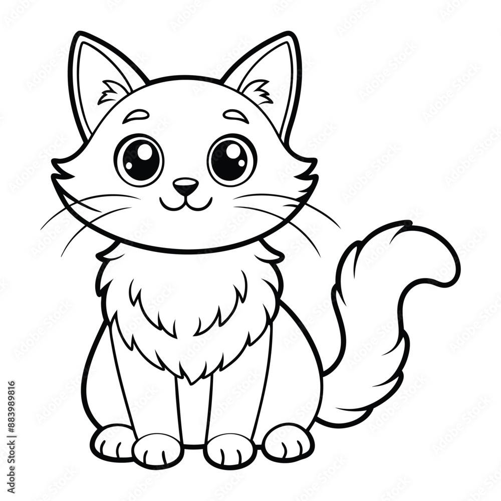 Cute can line art design Cute can line art design