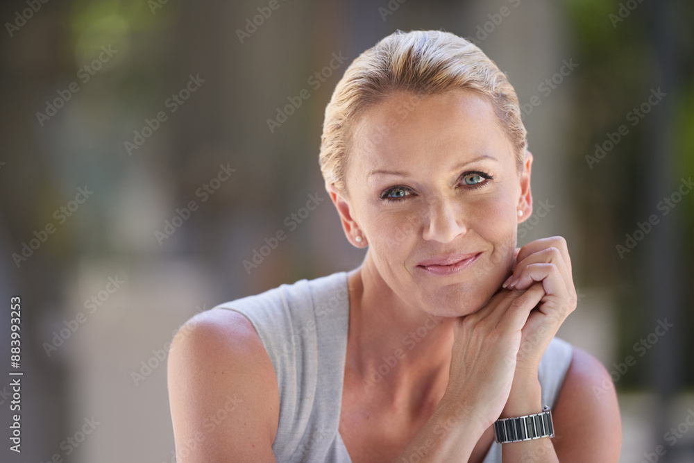 Confident, portrait and smile with business woman at workplace for administration or management. Corporate, happy and mission with face of mature employee in professional office for company career Confident, portrait and smile with business woman at workplace for administration or management. Corporate, happy and mission with face of mature employee in professional office for company career