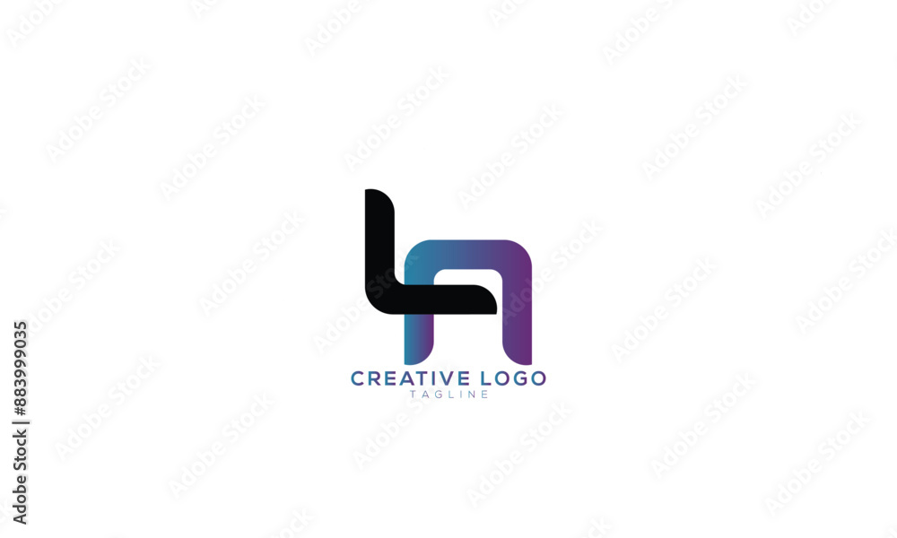 LA AL Abstract initial monogram letter alphabet logo design LA AL Abstract initial monogram letter alphabet logo design