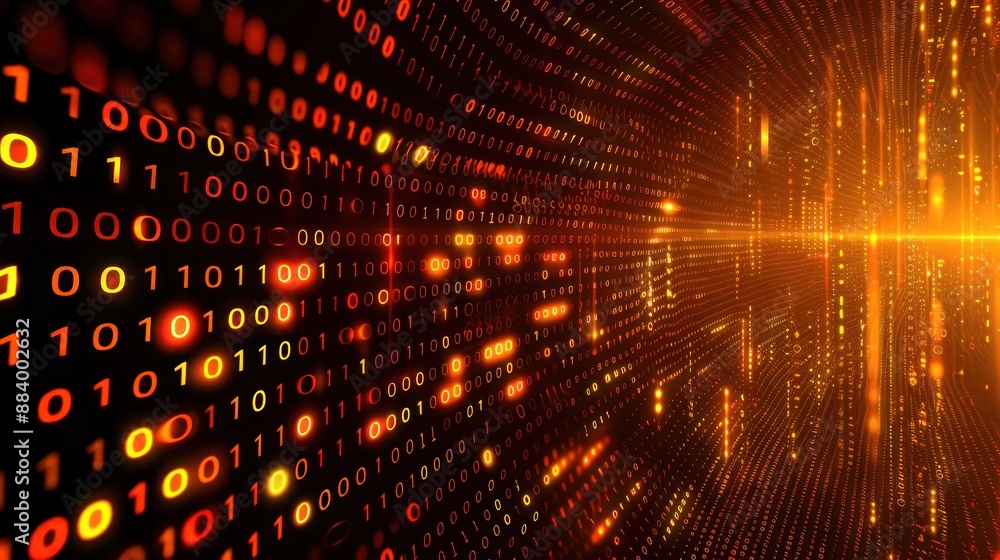 Binary Code Tunnel. Binary Code Tunnel.