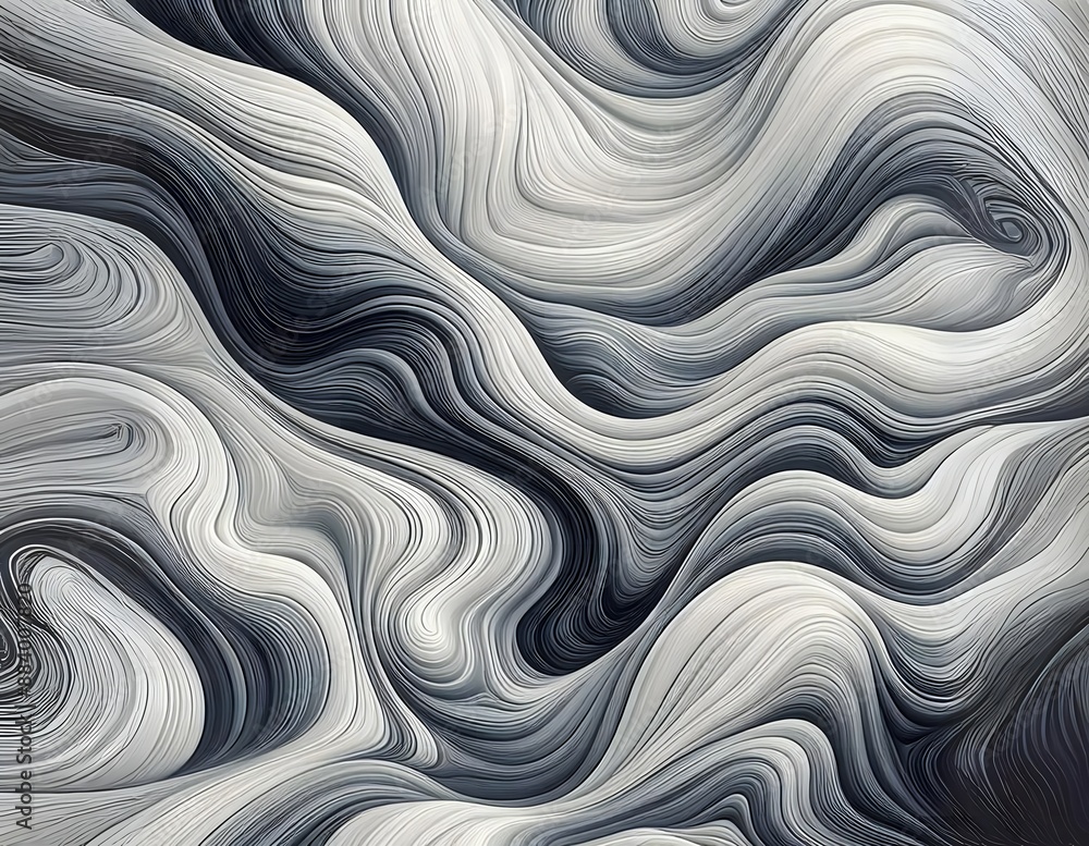 Fototapeta premium Monochrome grayscale pattern for background