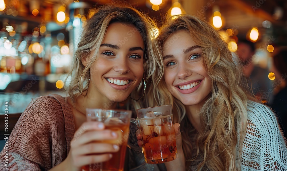 In a bar filled with laughter, best friends from all backgrounds enjoy steaming cups of tea. In a bar filled with laughter, best friends from all backgrounds enjoy steaming cups of tea.