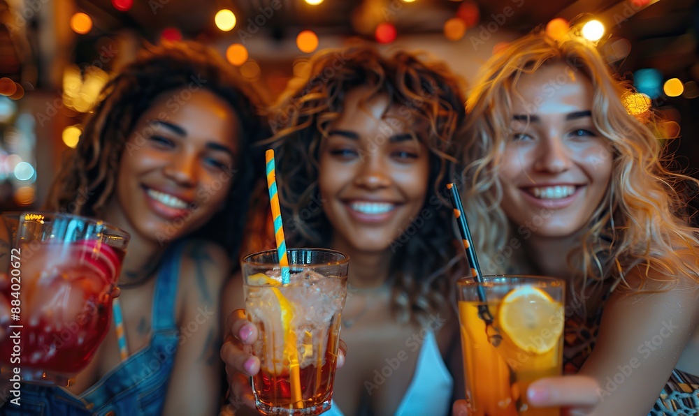 In a bar filled with laughter, best friends from all backgrounds enjoy steaming cups of tea. In a bar filled with laughter, best friends from all backgrounds enjoy steaming cups of tea.