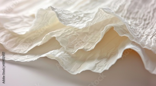 close up of white lace