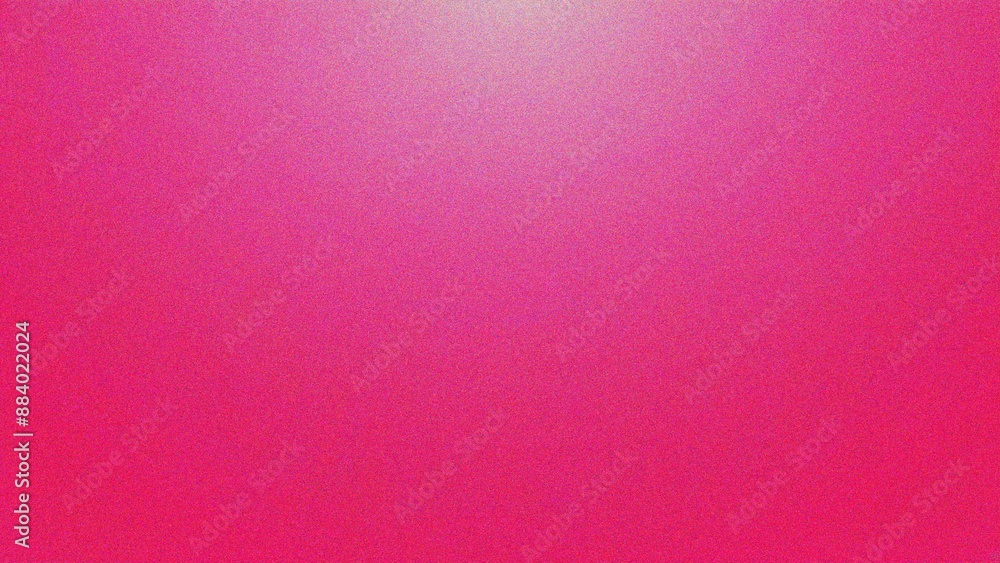 Fototapeta premium Glowing abstract gradient shape on pink grainy background minimal header cover poster design copy space