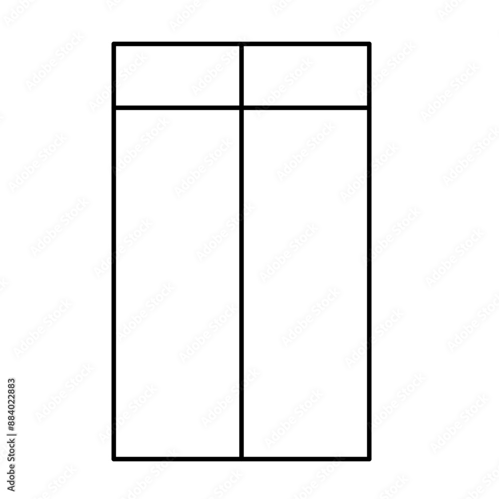 Simple stylized data table layout template Simple stylized data table layout template