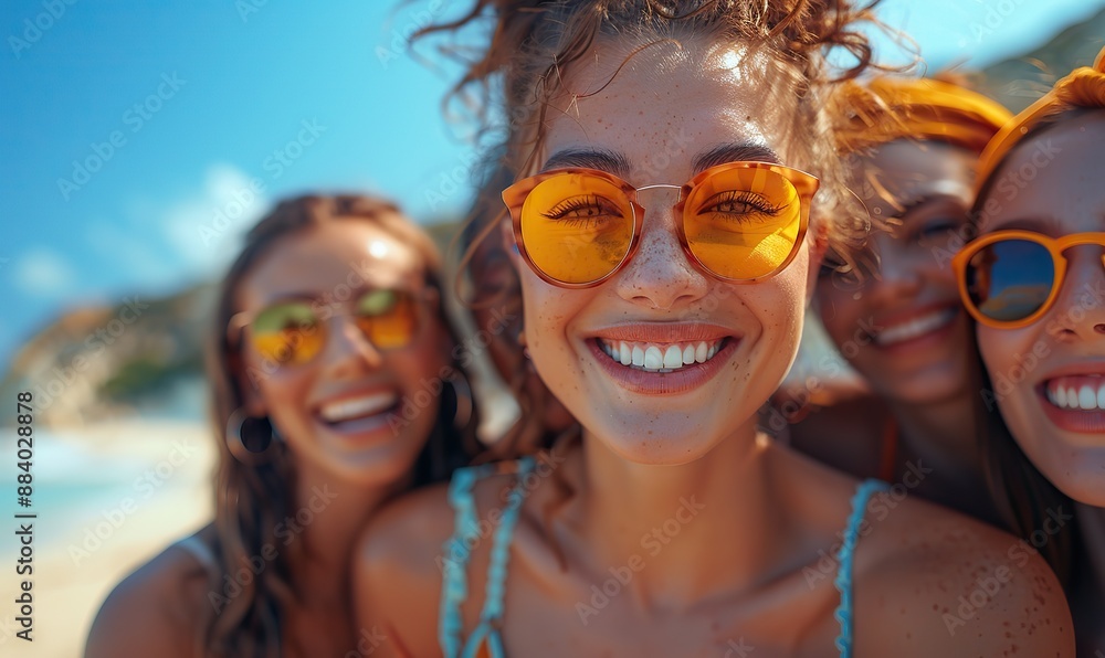 A happy group of diverse young friends stand in a circle, smiling at the camera and hugging together, creating a multiracial image of fun and friendship. A happy group of diverse young friends stand in a circle, smiling at the camera and hugging together, creating a multiracial image of fun and friendship.