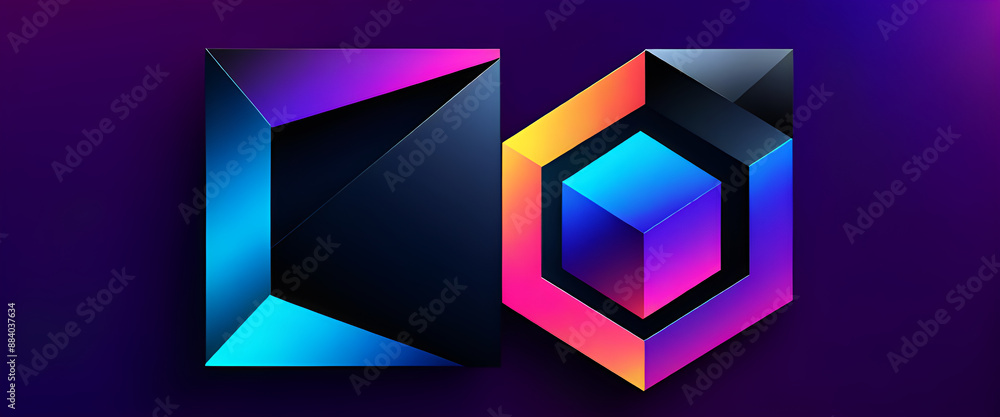 illustrazione con elementi geometrici astratti a tema contemporaneo illustrazione con elementi geometrici astratti a tema contemporaneo