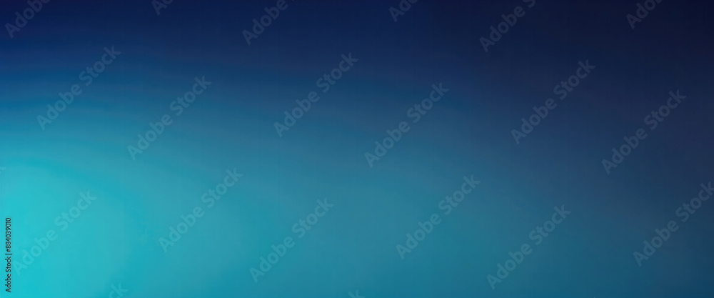 Obraz premium Blue White blue and teal blurred noise texture Dark grainy gradient background