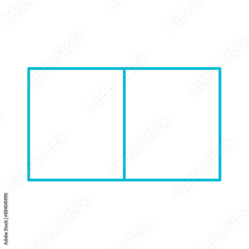 Simple stylized data table layout template