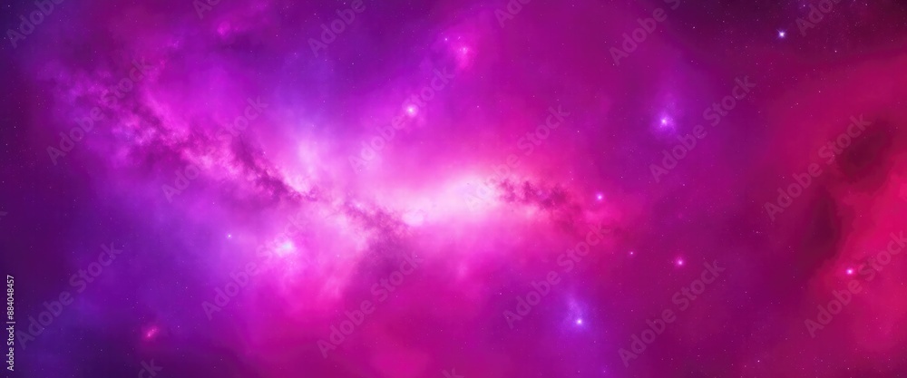 Galaxy Background with Red and Purple Nebula Galaxy Background with Red and Purple Nebula
