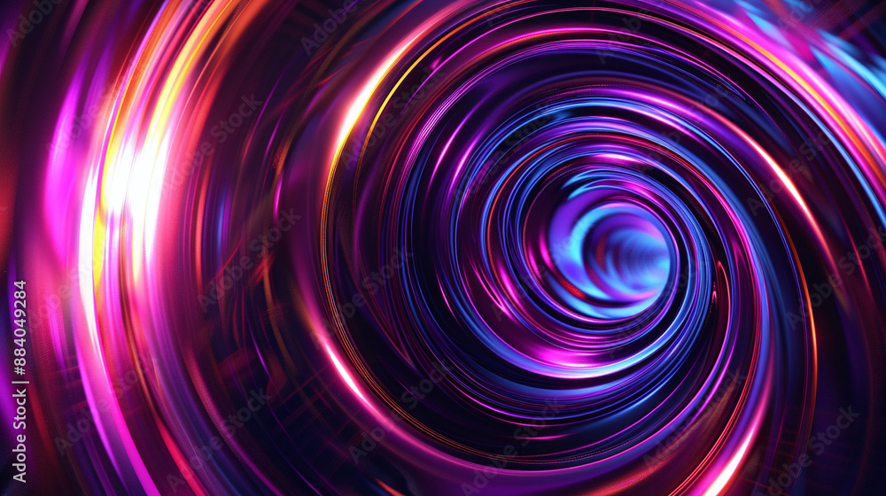 Vibrant Abstract Neon Swirl Background Vibrant Abstract Neon Swirl Background