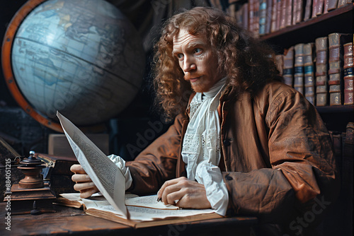 Antonie van Leeuwenhoek is Dutch scientist, biologist, researcher, creator of Microscope.