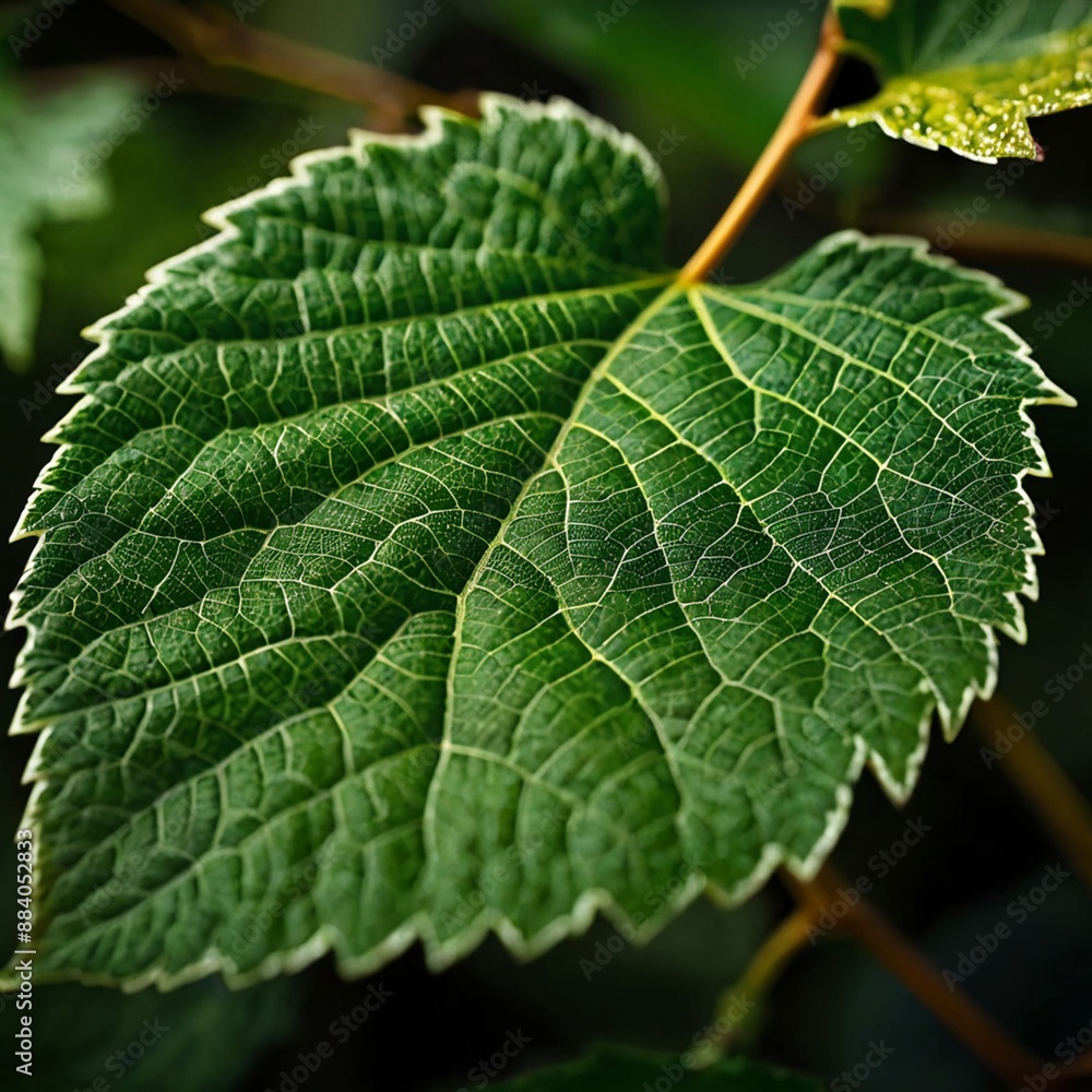 Fototapeta premium The Mystery of Leaf Beauty