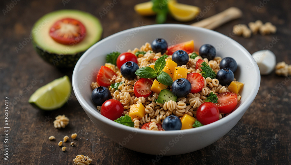 Healthy Food Background Images High-quality Generative AI Image Healthy Food Background Images High-quality Generative AI Image