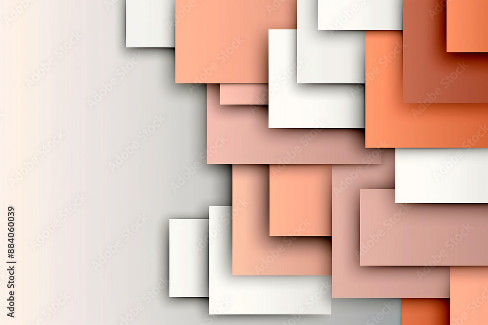 Abstract art background in white and peach colors Abstract art background in white and peach colors