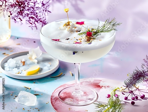 Egg White Creates Velvety Texture in Matacuy Sour Cocktail photo