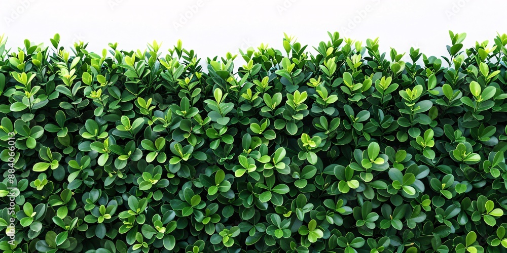A dense wall of verdant foliage on its own. A dense wall of verdant foliage on its own.